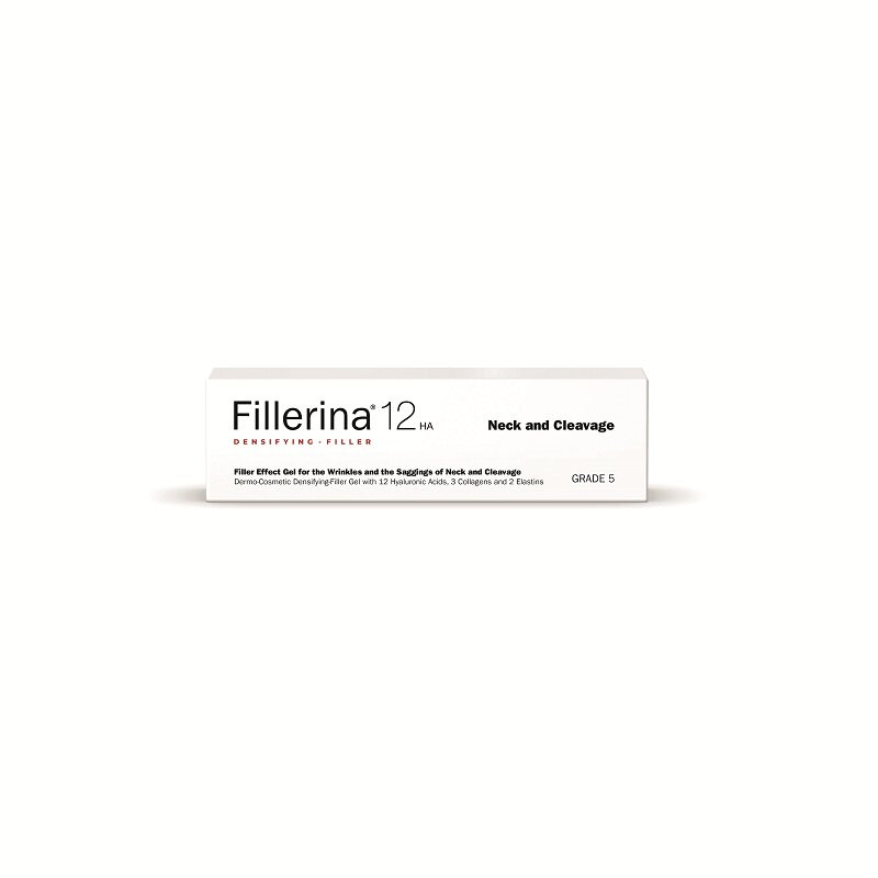 Fillerina 12HA Grade 5 Гель для коррекции морщин шеи и декольте 30 мл