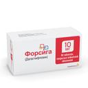 Форсига 10 мг таблетки 90 шт