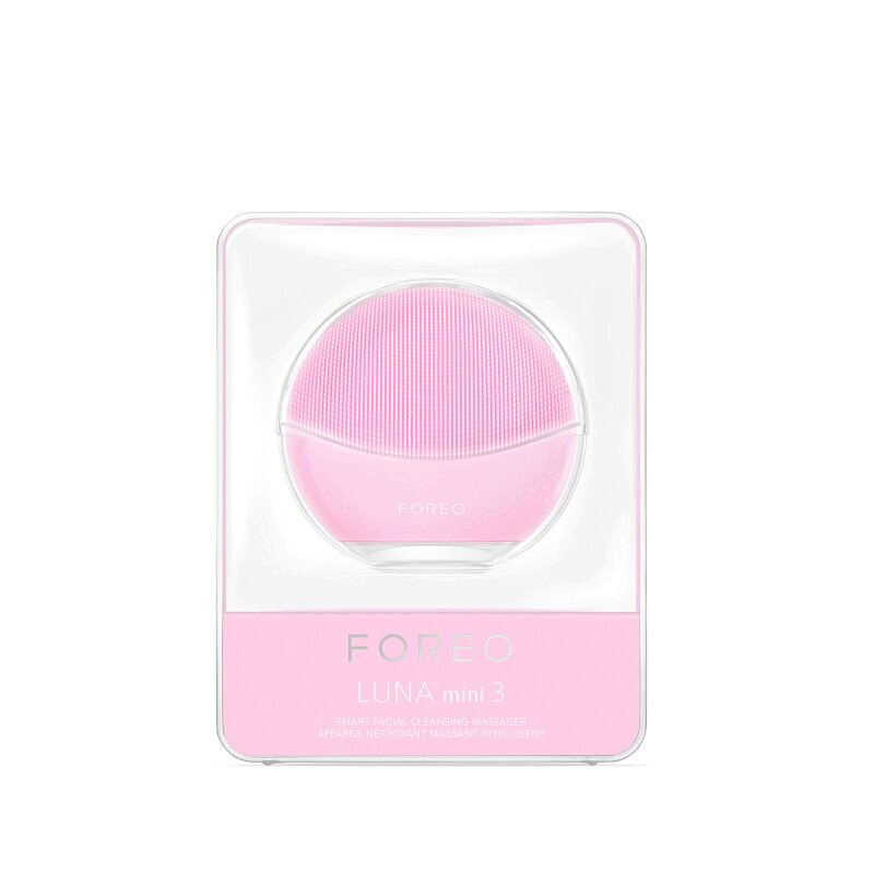 Foreo LUNA Мини 3 Щеточка для лица электрическая очищающая Жемчужно-Розовый