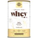 Solgar Whey To Go Белковая сыворотка порошок Без ароматизаторов 377 г