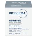 Bioderma Pigmentbio Крем ночной осветляющий для кожи с гиперпигментацией 50 мл