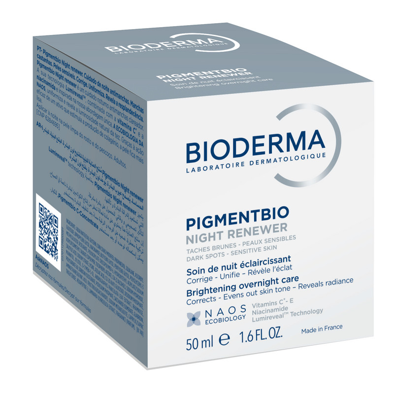 Bioderma Pigmentbio Крем ночной осветляющий для кожи с гиперпигментацией 50 мл
