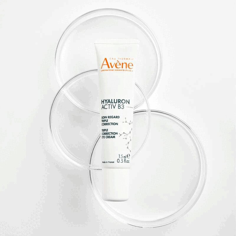 Avene Hyaluron Activ B3 Лифтинг-крем для глаз от морщин отечности и темных кругов 15 мл