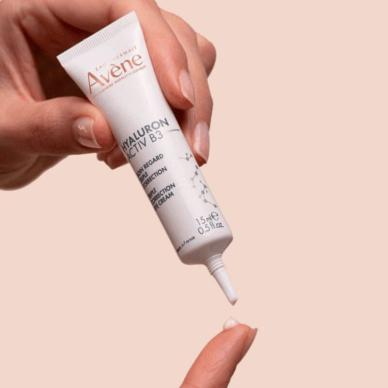 Avene Hyaluron Activ B3 Лифтинг-крем для глаз от морщин отечности и темных кругов 15 мл