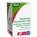 Индапамид / Периндоприл-Тева 1,25 мг+5 мг таблетки 30 шт