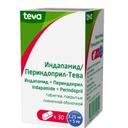 Индапамид / Периндоприл-Тева 1,25 мг+5 мг таблетки 30 шт