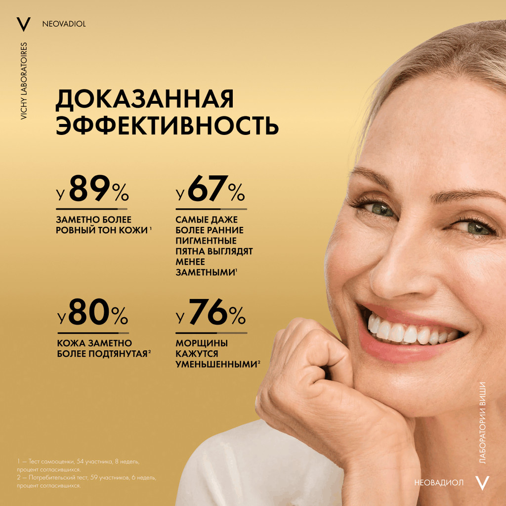 Vichy Neovadiol Антивозрастной дневной лифтинг-крем от морщин и пигментации в период менопаузы 50 мл
