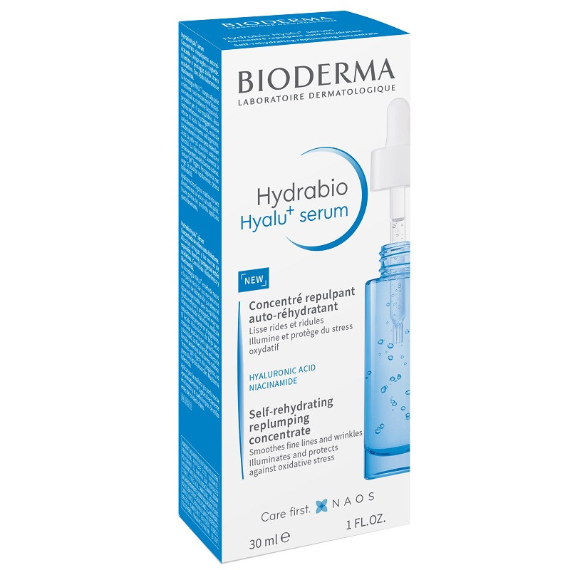 Bioderma Hydrabio Сыворотка увлажняющая против морщин для обезвоженной кожи лица 30 мл