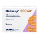 Флексид 500 мг таблетки 5 шт