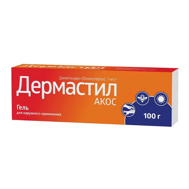 Дермастил АКОС 1 мг/г гель для наружного применения 100 г