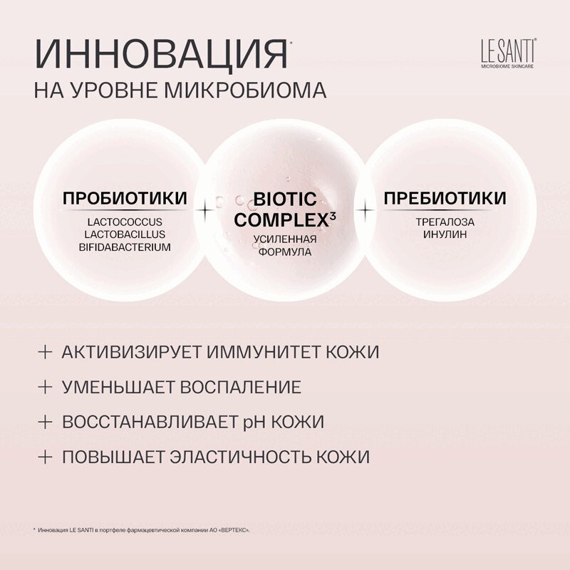 Le Santi Крем-уход для кожи вокруг глаз для чувствительной и сухой кожи 15 мл