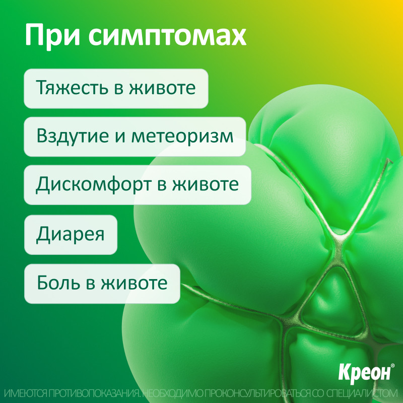 Креон 10000 капсулы 20 шт
