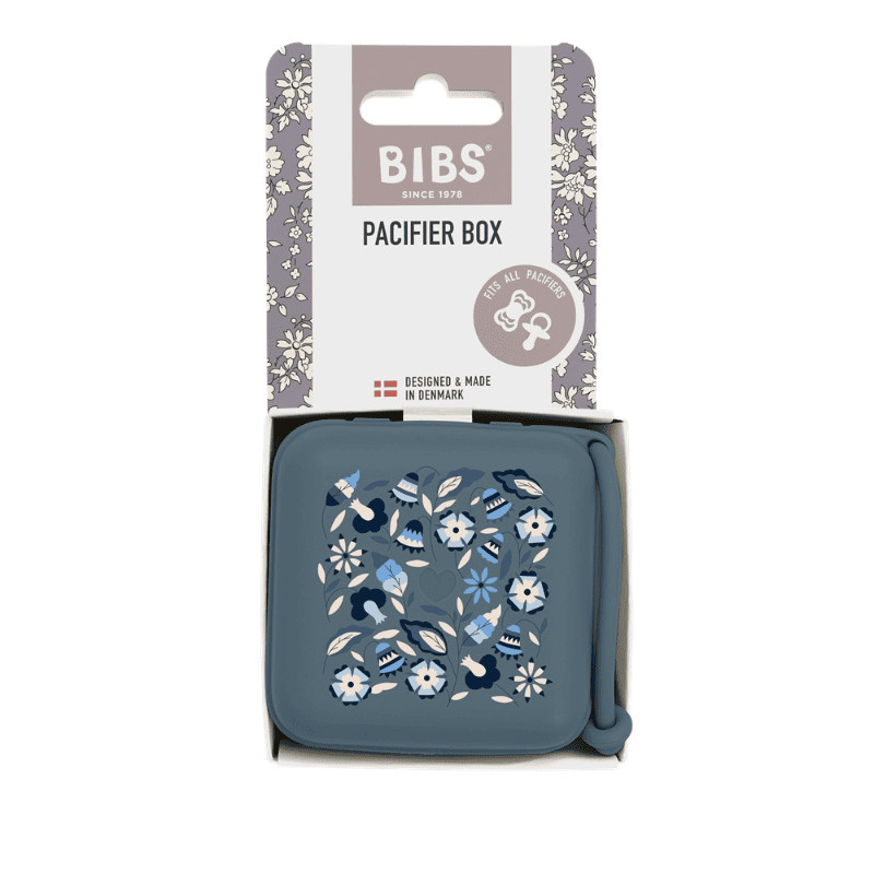 Bibs Контейнер для пустышки Bobo-Petrol