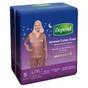 Depend Подгузники-трусы для женщин ночные размер L/XL 9 шт
