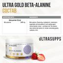 Ultrasupps Бета-Аланин порошок Клубника 200 г