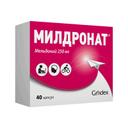 Милдронат 250 мг капсулы 40 шт