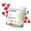 Ultrasupps BCAA 8:1:1 Комплекс аминокислот порошок Малина 300 г