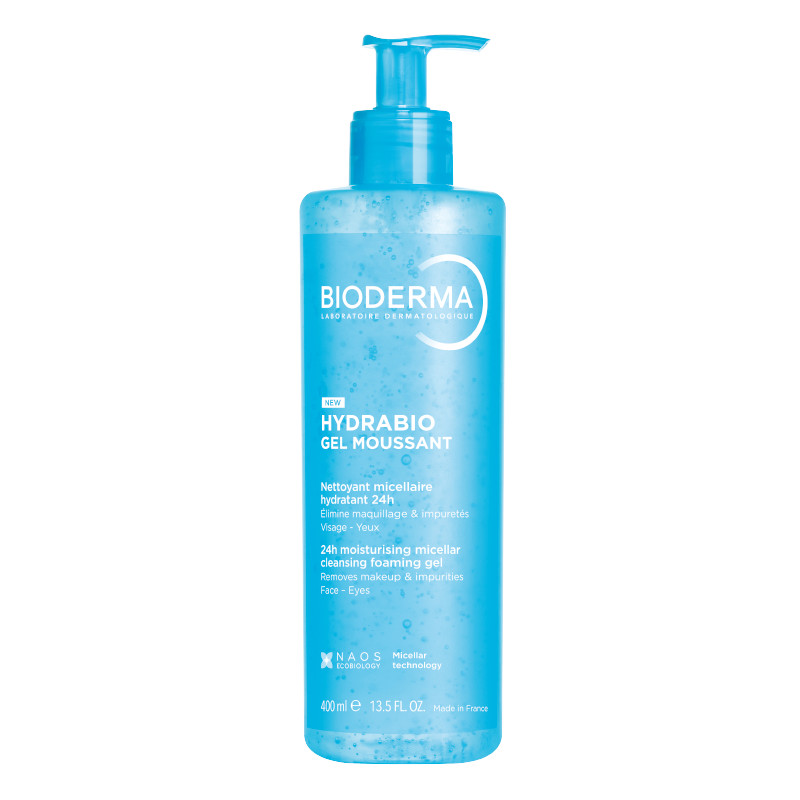 Bioderma Hydrabio Гель очищающий мицеллярный 400 мл