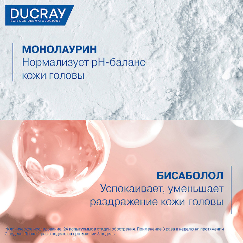 Ducray Kelual Squanorm Шампунь от жирной перхоти 200 мл