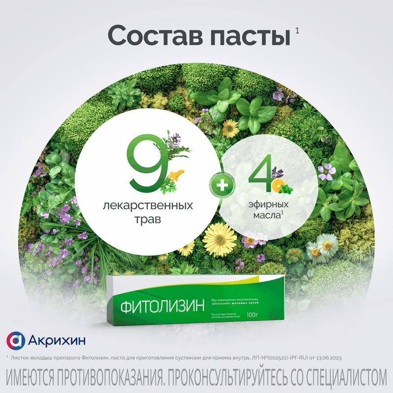 Фитолизин паста для приготовления суспензии 100 г