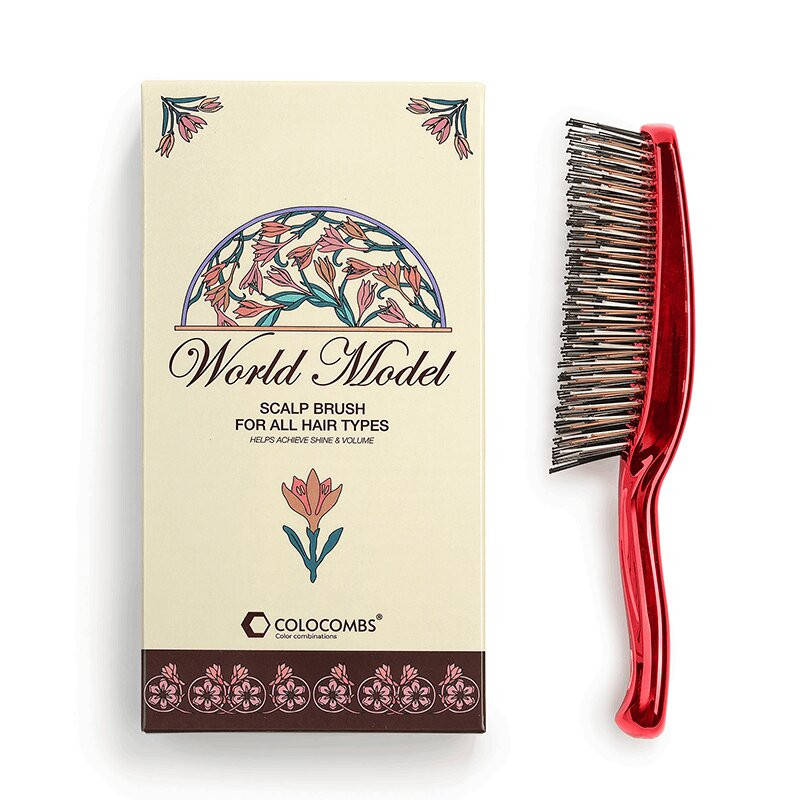 Colocombs World Model Расческа для волос Алая