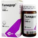 Галидор 100 мг таблетки 50 шт