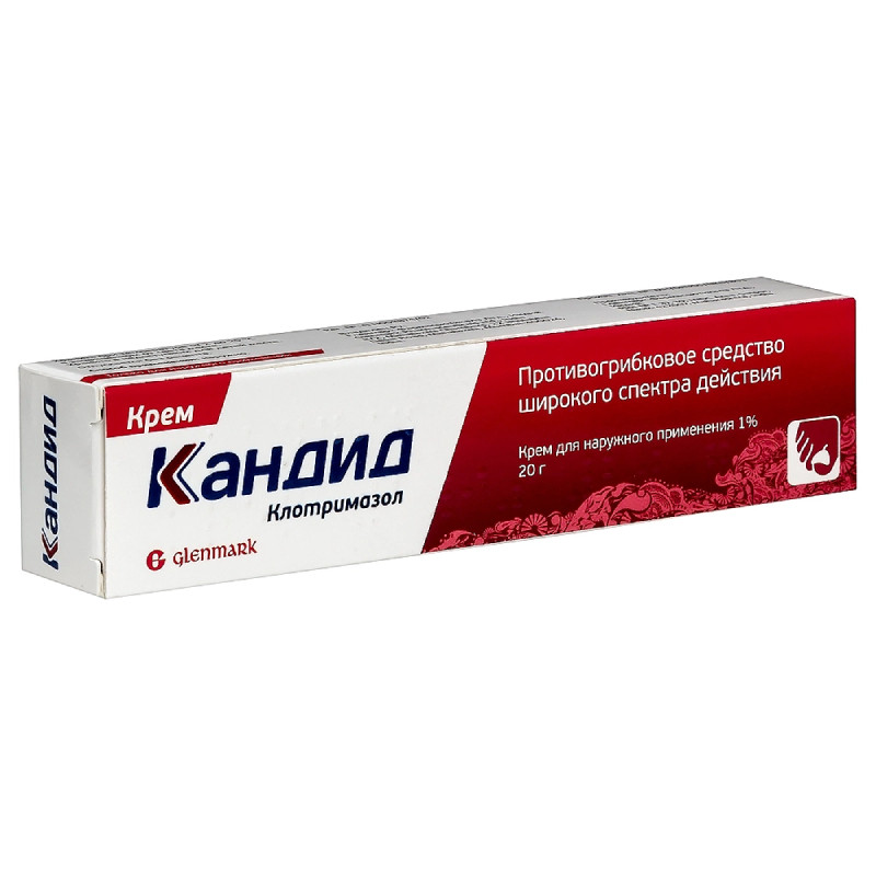 Кандид 1% крем для наружного применения 20 г