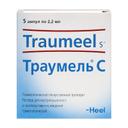 Траумель С раствор гомеопатический для инъекций 2,2 мл 5 шт