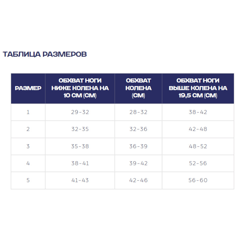 УНГА Наколенник компрессионный УНГА-РУС размер 3