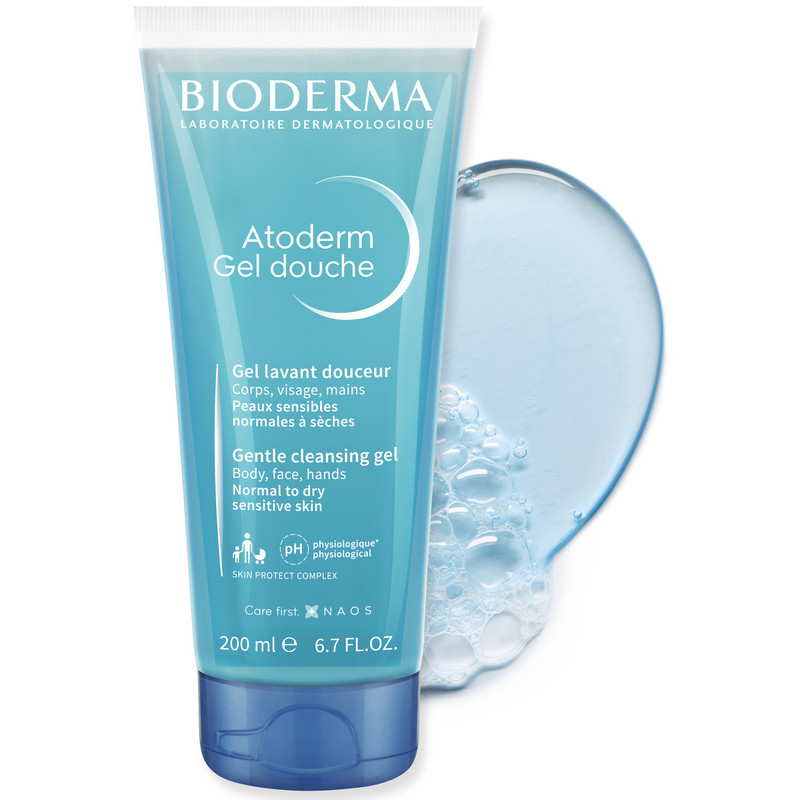 Bioderma Atoderm Гель для душа очищающий для сухой и нормальной кожи 200 мл