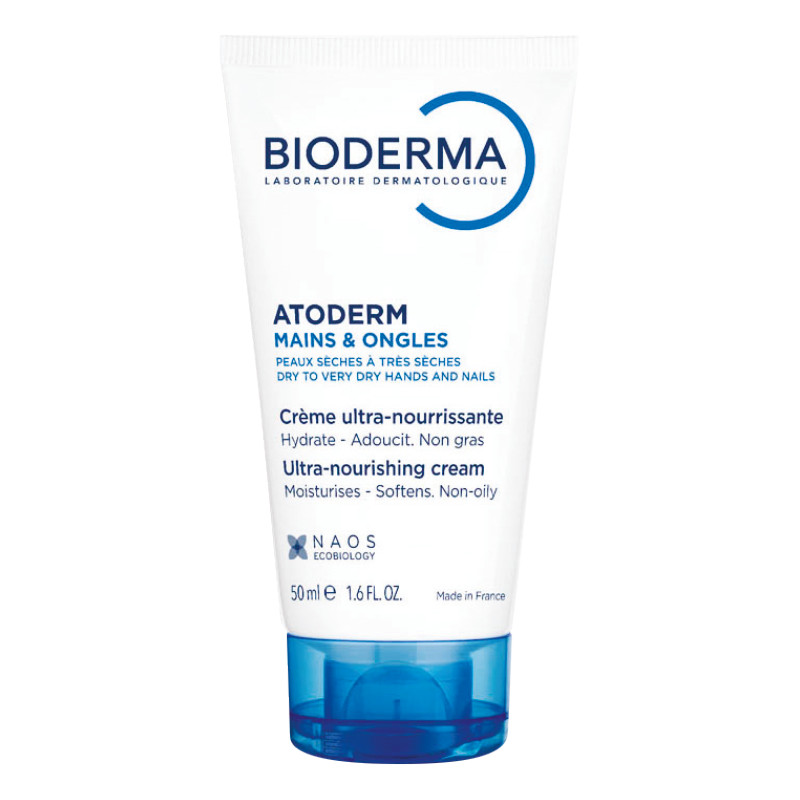 Bioderma Atoderm Крем для рук для сухой и поврежденной кожи 50 мл