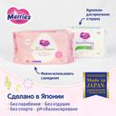 Merries Салфетки детские влажные, запасной блок 54 шт
