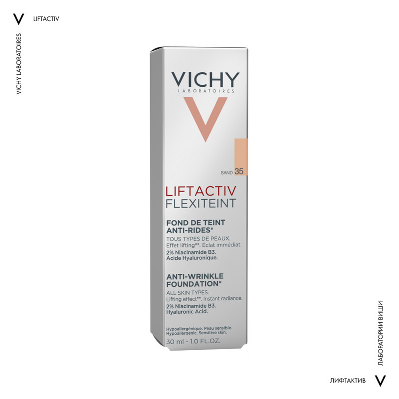Vichy Liftactiv Flexilift Крем тональный с эффектом лифтинга Оттенок 35 30 мл