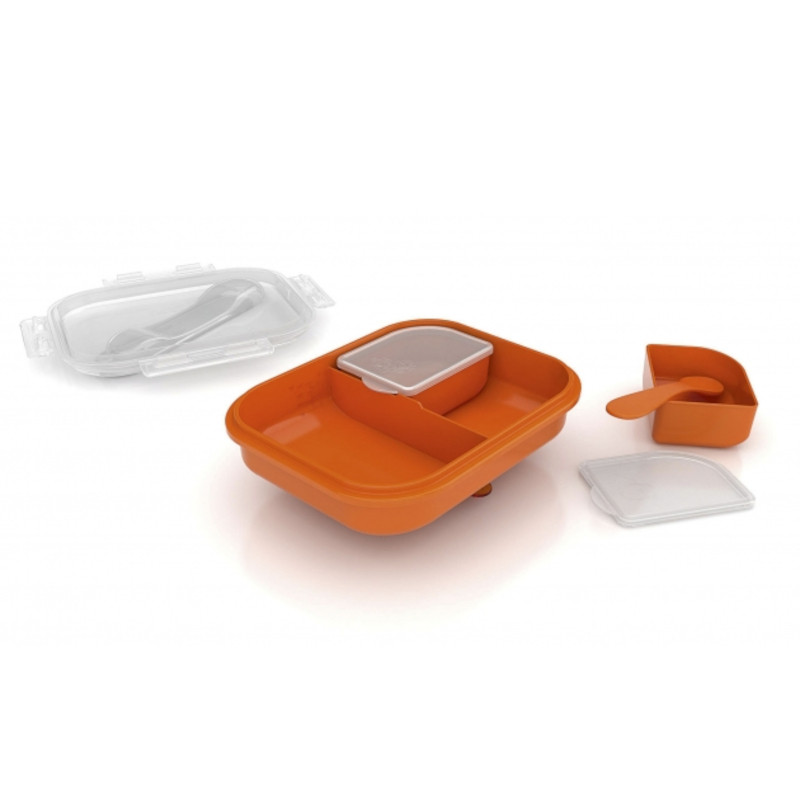 Philips Avent Набор детский дорожный контейнеры + ложка + подставка