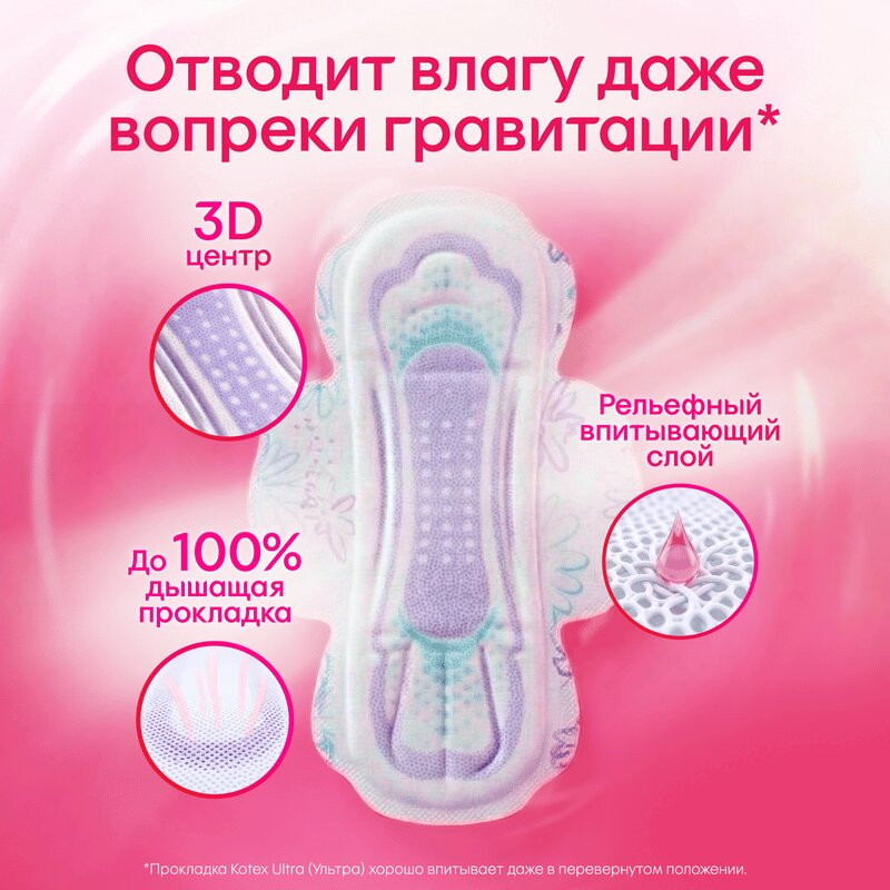 Kotex Ultra Прокладки гигиенические Нормал 10 шт