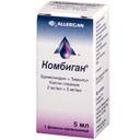 Комбиган 2 мг/мл+5 мг/мл капли глазные 5 мл