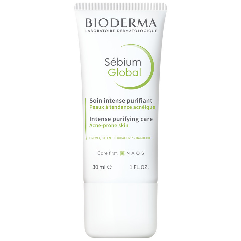 Bioderma Sebium Global Крем для проблемной кожи против воспалений и черных точек 30 мл