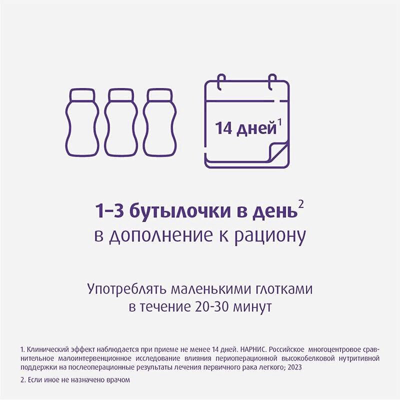 Нутридринк Компакт Протеин лечебное диетическое питание Банан 125 мл 4 шт