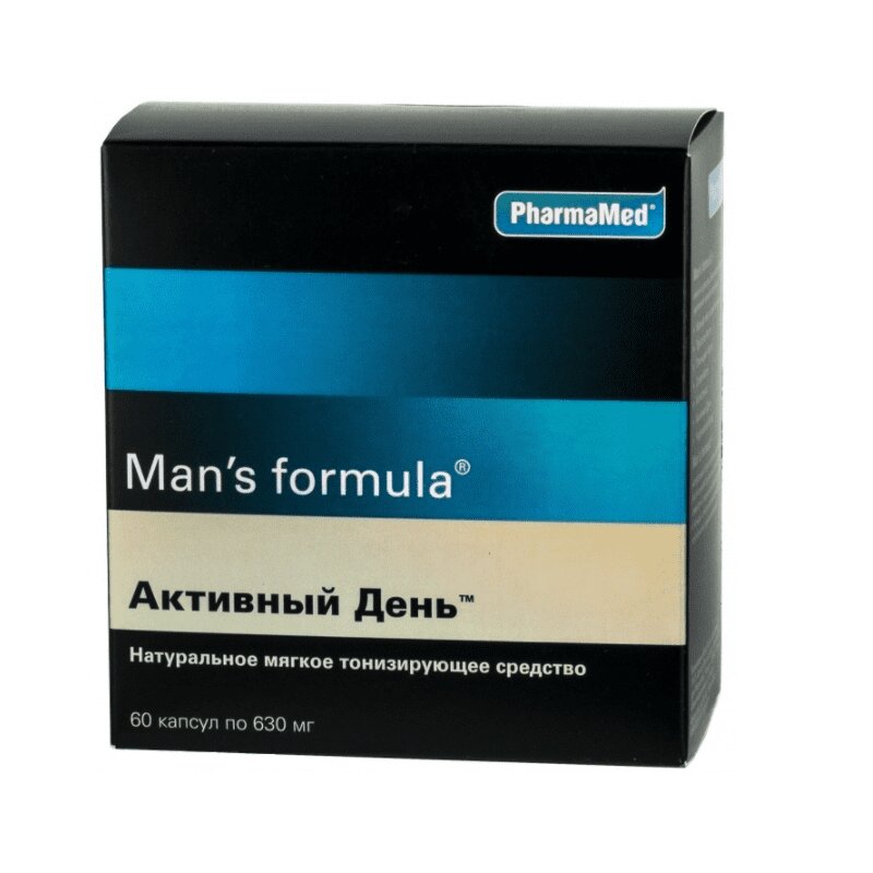 Витамины для мужчин для работоспособности. PHARMAMED man's Formula. Менс формула 60 капсул. Менс формула активный день капс №60. Men`s Formula витамины.